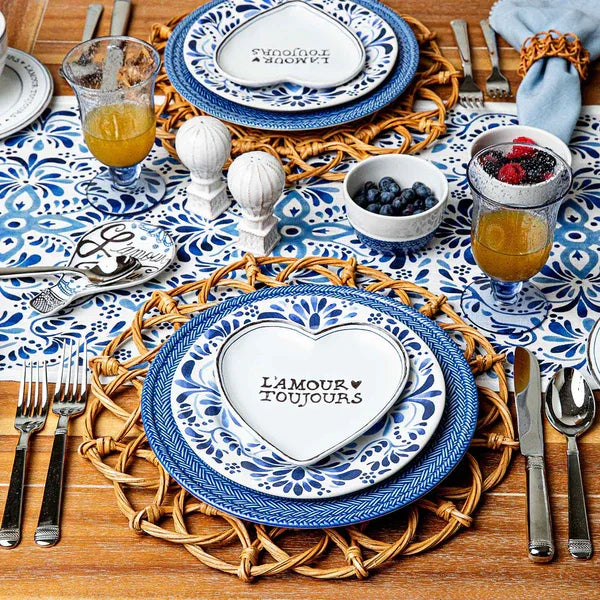 Juliska L'Amour Toujours 7" Heart Tray - Marcel’s Culinary Experience