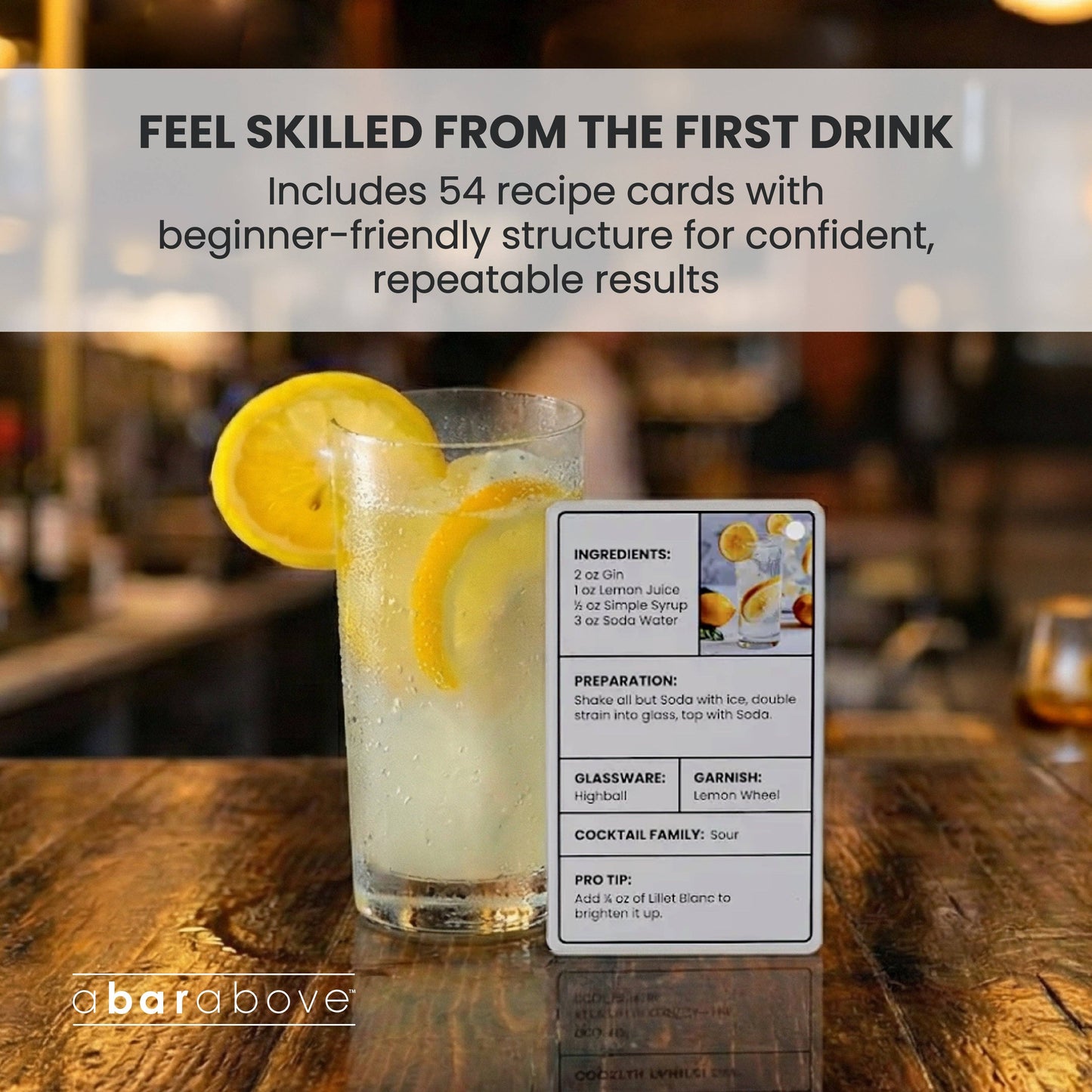 Cocktail Recipe Flash Cards