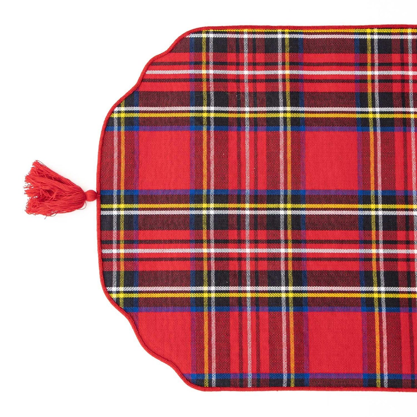 Nutcracker Toile Reversible Tassel Table Runner - Marcel’s Culinary Experience