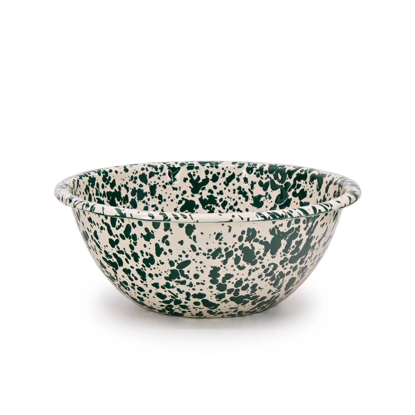 Crow Canyon Splatter Enamelware Small Serving Bowl - Marcel’s Culinary Experience