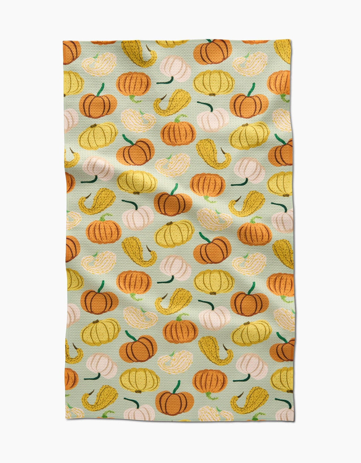 Geometry Pumpkins And Gourds Tea Towel - Marcel’s Culinary Experience