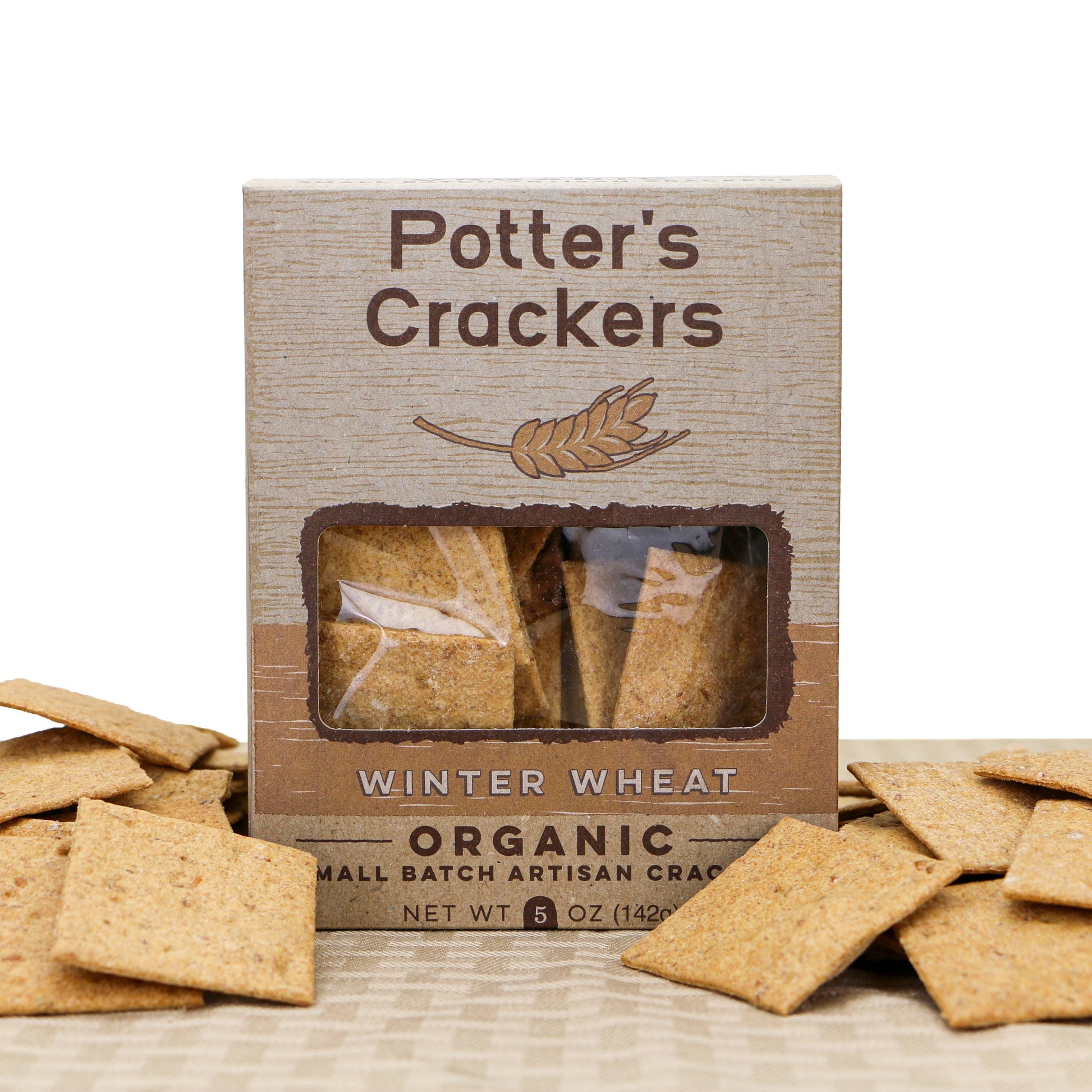 Potter's Crackers Organic Winter Wheat Crackers - 5 oz - Marcel’s Culinary Experience
