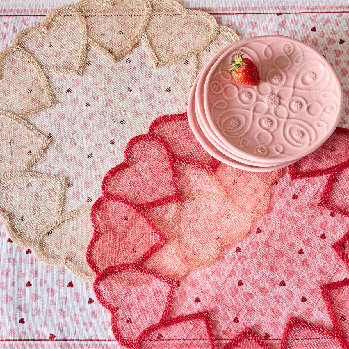 Juliska Heart Placemat - Natural
