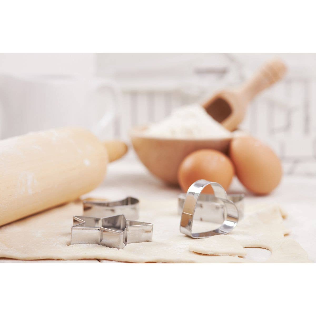 Baking Star Cutter Set With Container