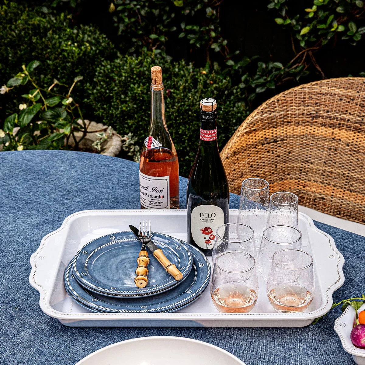 Juliska Berry & Thread 24" Melamine Tray