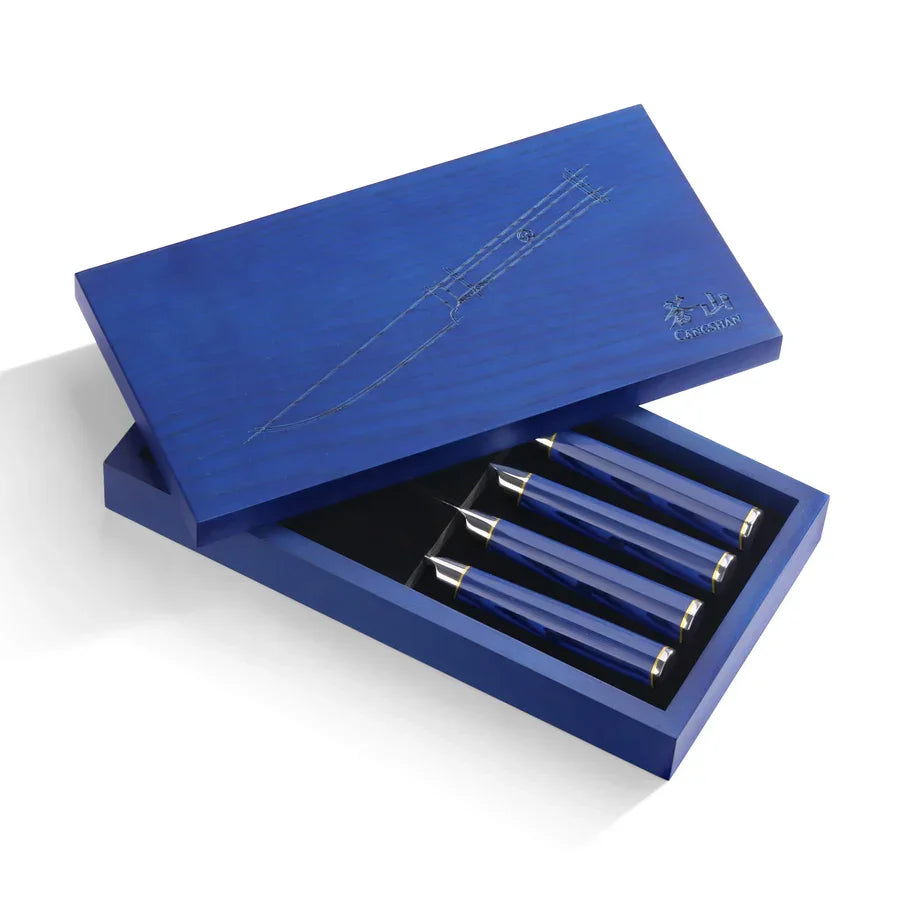 Cangshan KITA Series 4-Piece Fine Edge Steak Knife Set - Marcel’s Culinary Experience