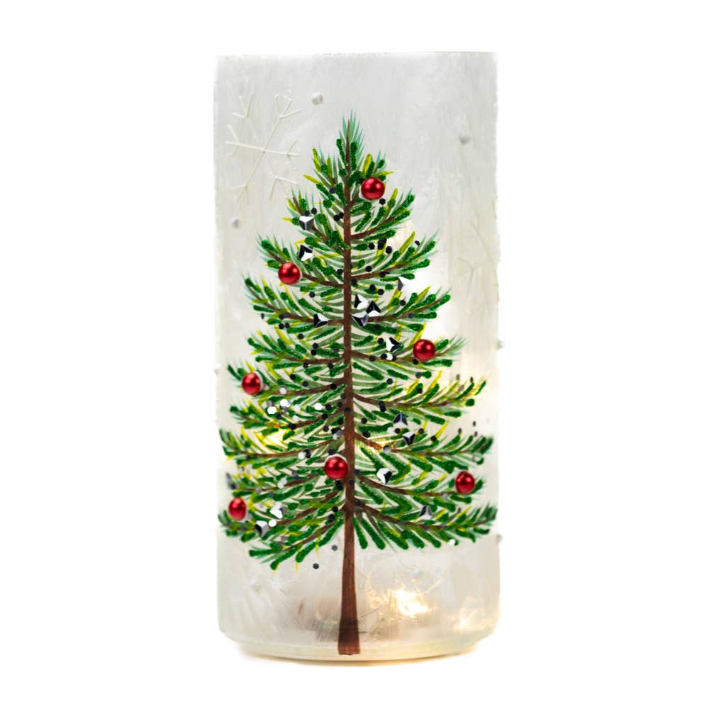 Christmas Tree LED Pillar