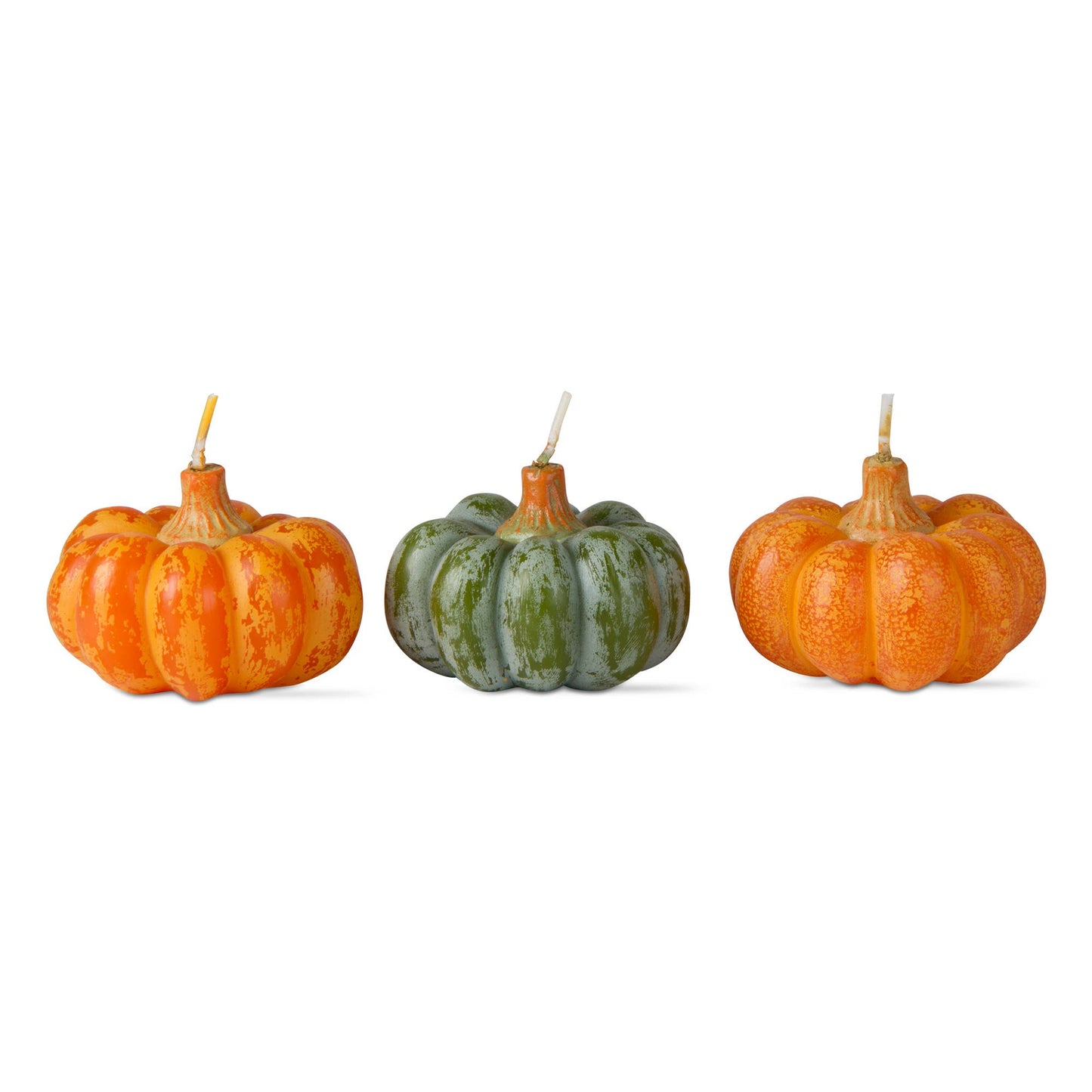 Heirloom Pumpkin Set of 3 Orange Pac Fall