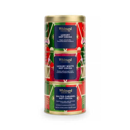 Whittard Hot Chocolate Stacking Tin 3x 3.53oz