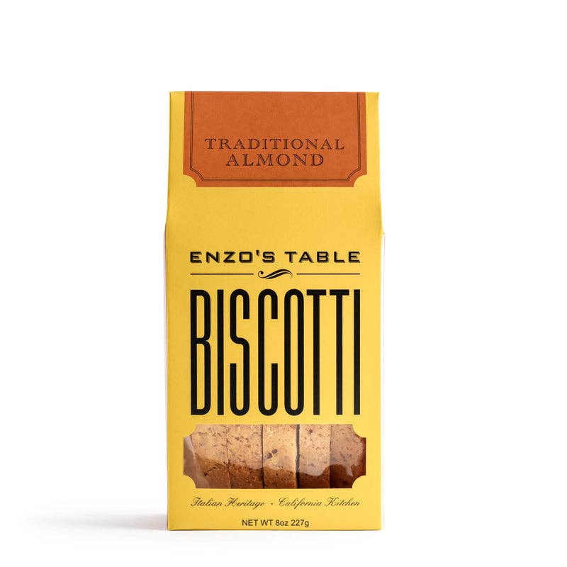 Enzo’s Table Traditional Almond Biscotti, 8 oz