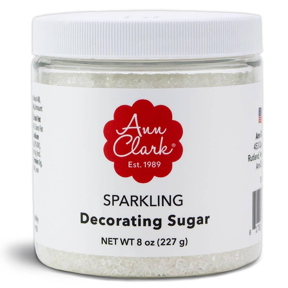Ann Clark Sparkling Sugar White Decorating Sugar - Marcel’s Culinary Experience