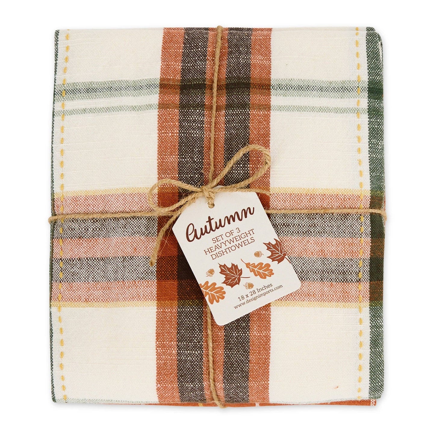 Autumn Picnic Dishtowel Set of 3