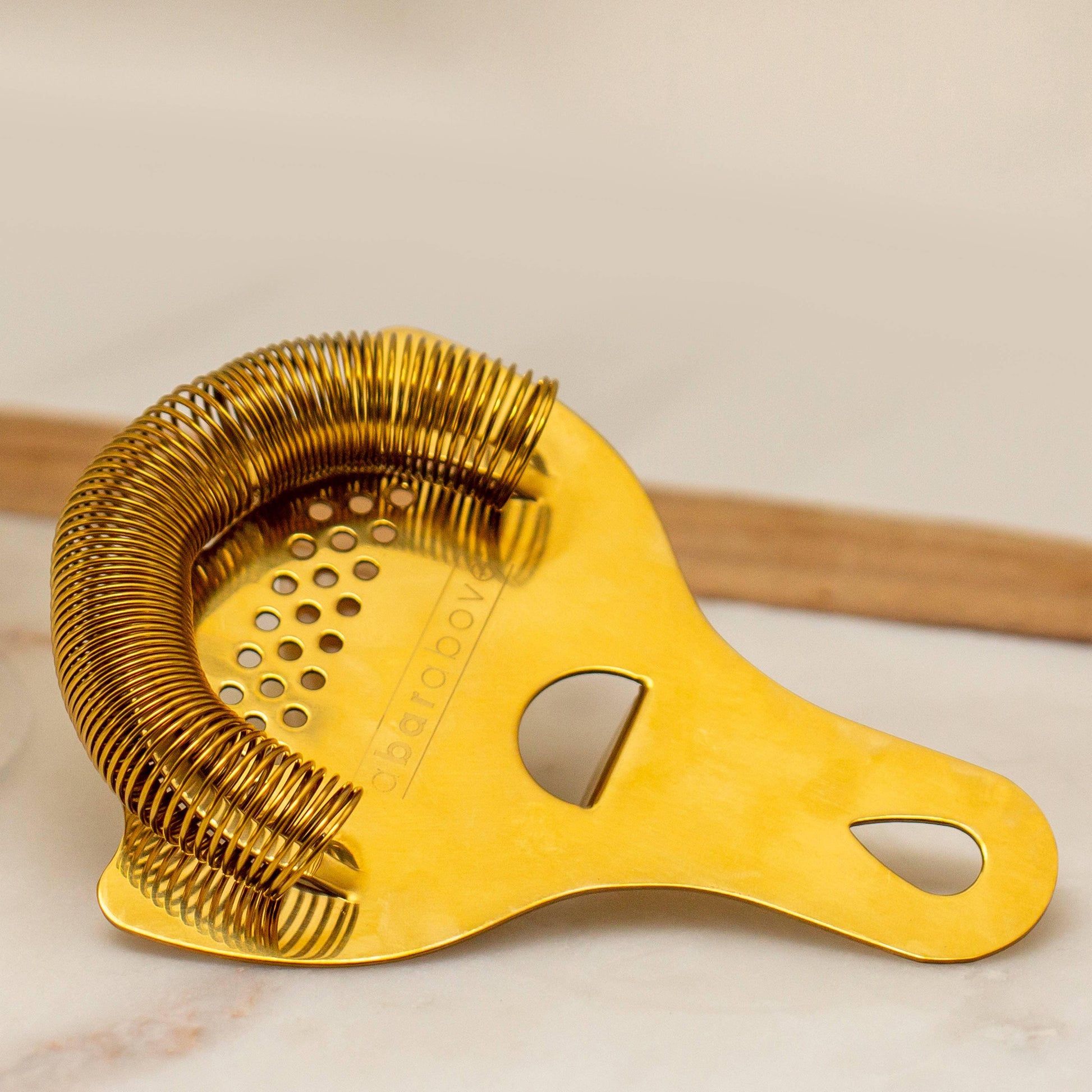 Hawthorne Strainer, Gold Cocktail Strainer - Marcel’s Culinary Experience