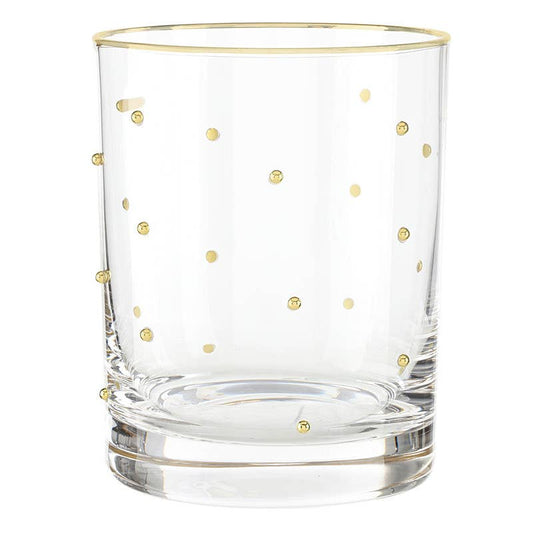 Gold Beaded - Double Old Fashioned Rocks