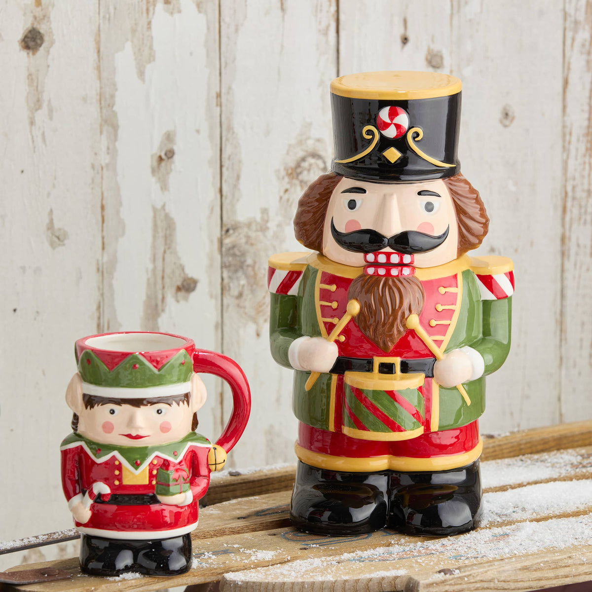 Nutcracker Parade 3-D Mug 18 oz. Assorted