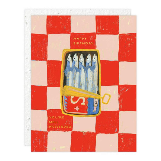 Sardines - Birthday Card - Marcel’s Culinary Experience