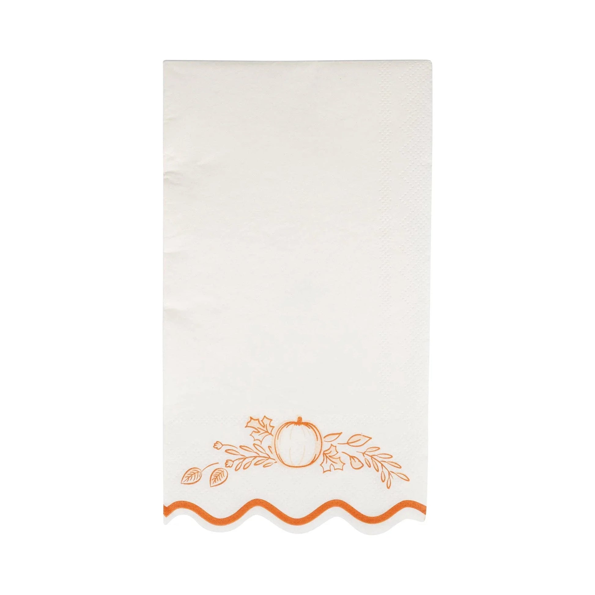 Falloween Pumpkin Guest Napkin - Marcel’s Culinary Experience
