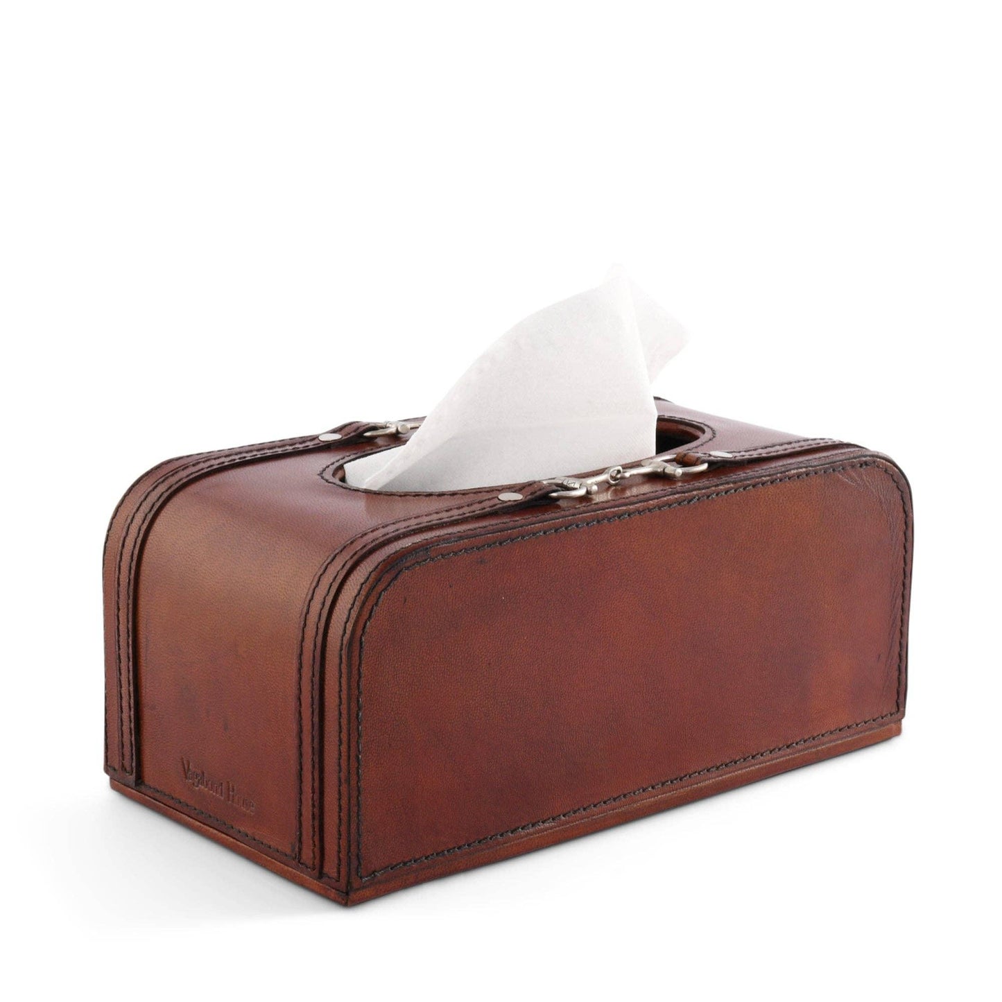Premium Genuine Leather Bit Tissue Box - Marcel’s Culinary Experience