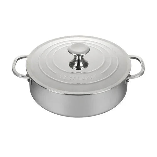Le Creuset Stainless Steel Rondeau 4.5 qt - Marcel’s Culinary Experience