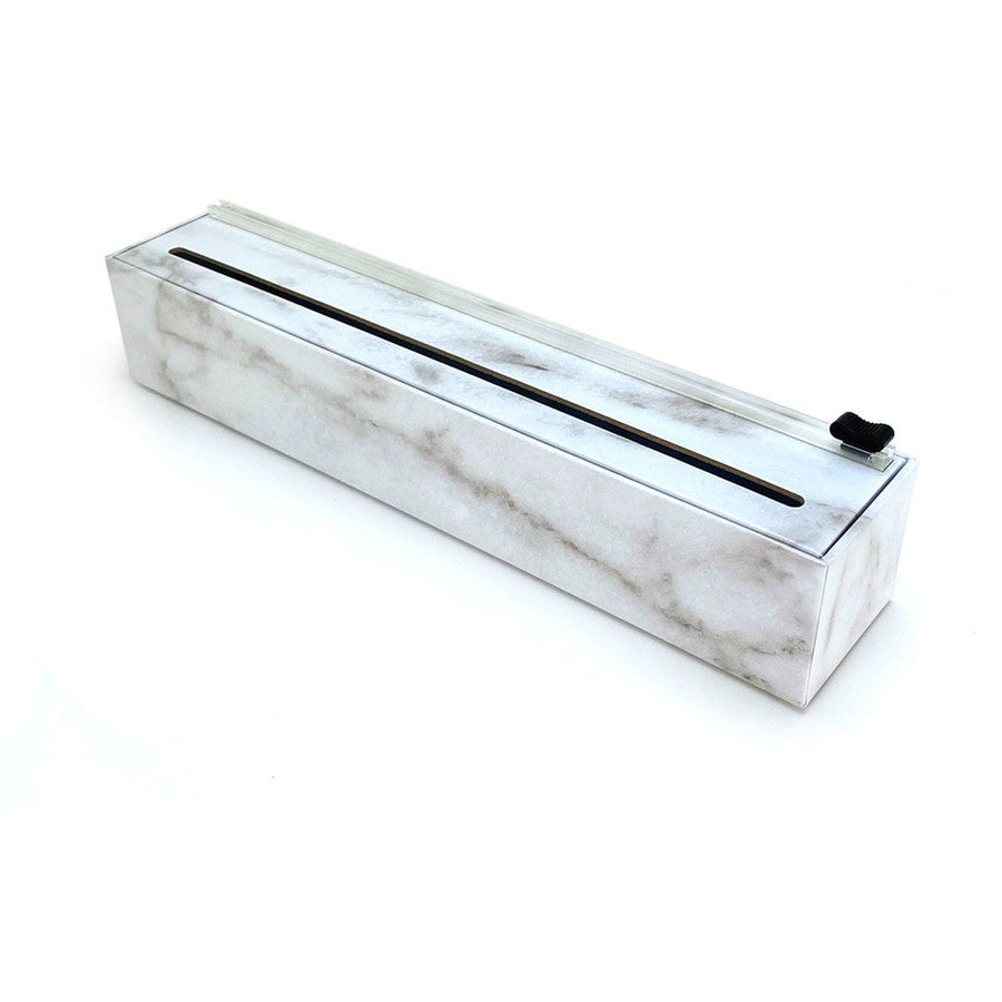 Chicwrap Carrara Marble Plastic Wrap Dispenser