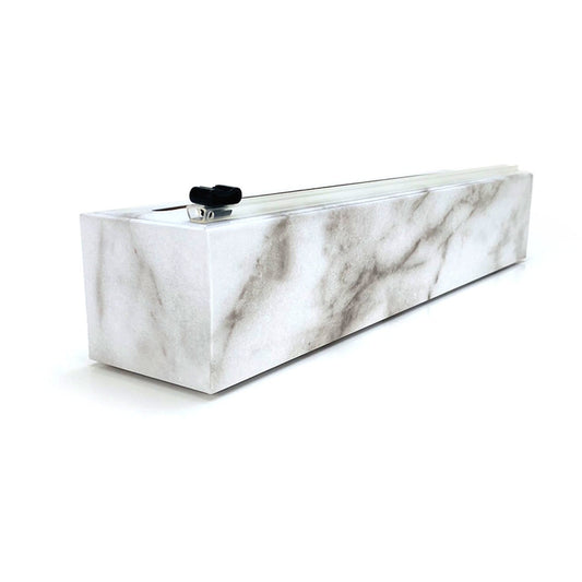 Chicwrap Carrara Marble Plastic Wrap Dispenser