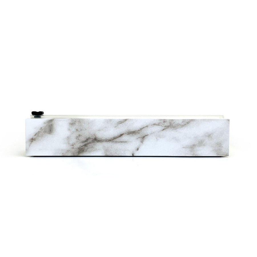 Chicwrap Carrara Marble Plastic Wrap Dispenser