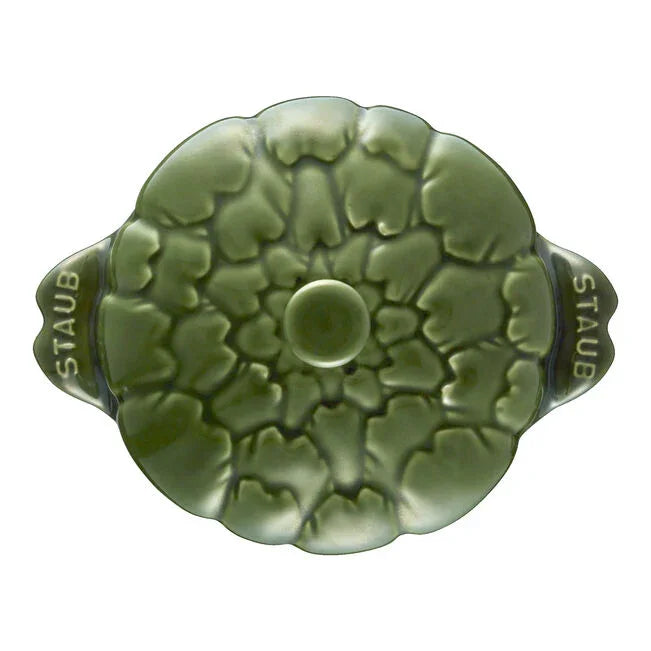 Staub Stoneware Artichoke Petite Dutch Oven - Basil