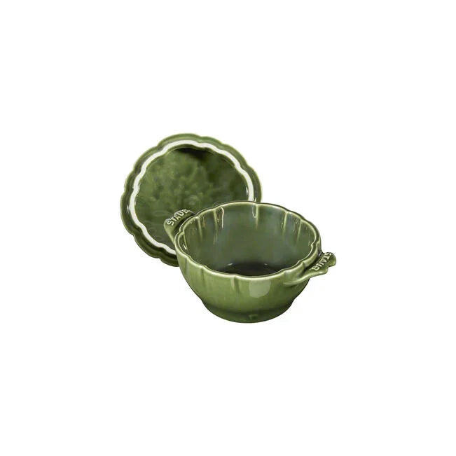 Staub Stoneware Artichoke Petite Dutch Oven - Basil