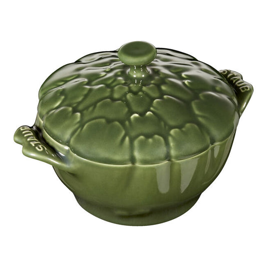 Staub Stoneware Artichoke Petite Dutch Oven - Basil