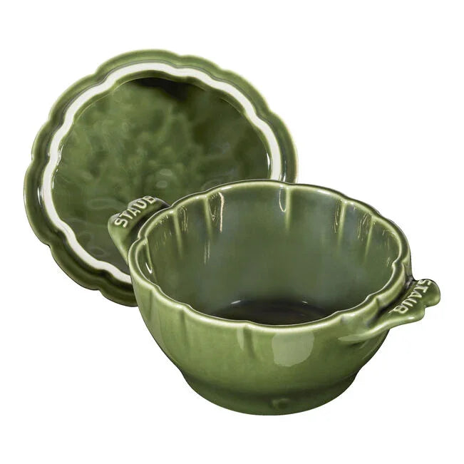 Staub Stoneware Artichoke Petite Dutch Oven - Basil