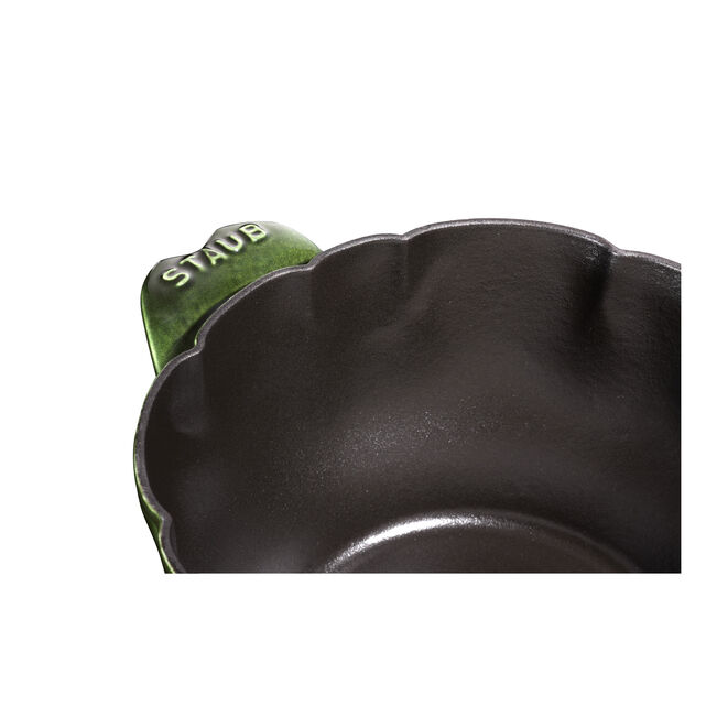 Staub Cast Iron 3.2 qt, Artichoke, Dutch Oven, Basil