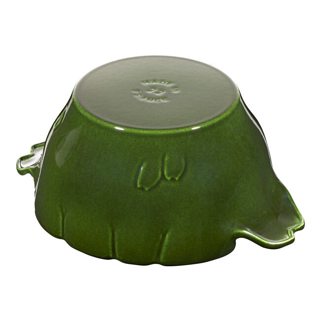 Staub Cast Iron 3.2 qt, Artichoke, Dutch Oven, Basil
