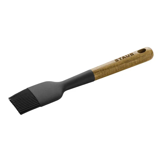 STAUB Silicone Pastry Brush with Acacia Wood Handle