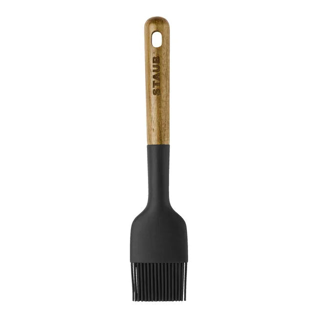 STAUB Silicone Pastry Brush with Acacia Wood Handle