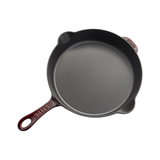 Staub Cast Iron Traditional Deep Skillet - 11 Inch
