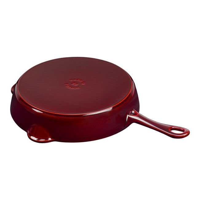 Staub Cast Iron Traditional Deep Skillet - 11 Inch