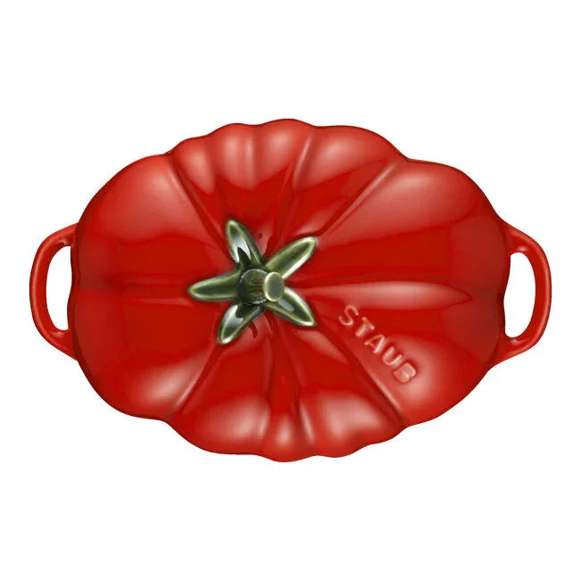 Staub Stoneware Tomato Petite Dutch Oven - Cherry