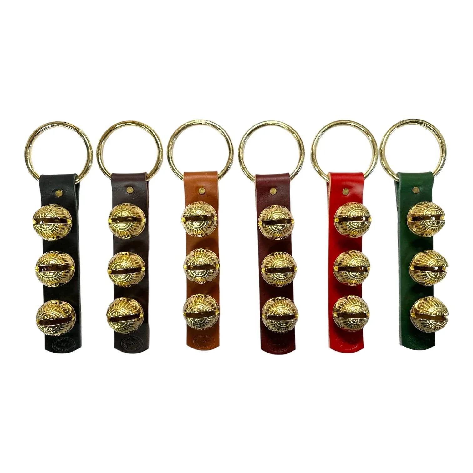 Traditional Strap Bells - #4 Size Bells - 3 Bells on Strap - Marcel’s Culinary Experience