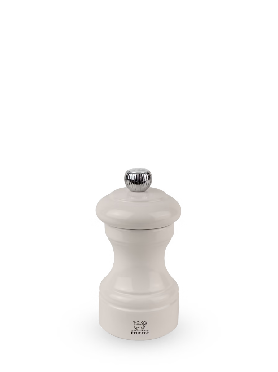 Peugeot Bistro Salt Mill Ivory Gloss Painted Wood - 4″