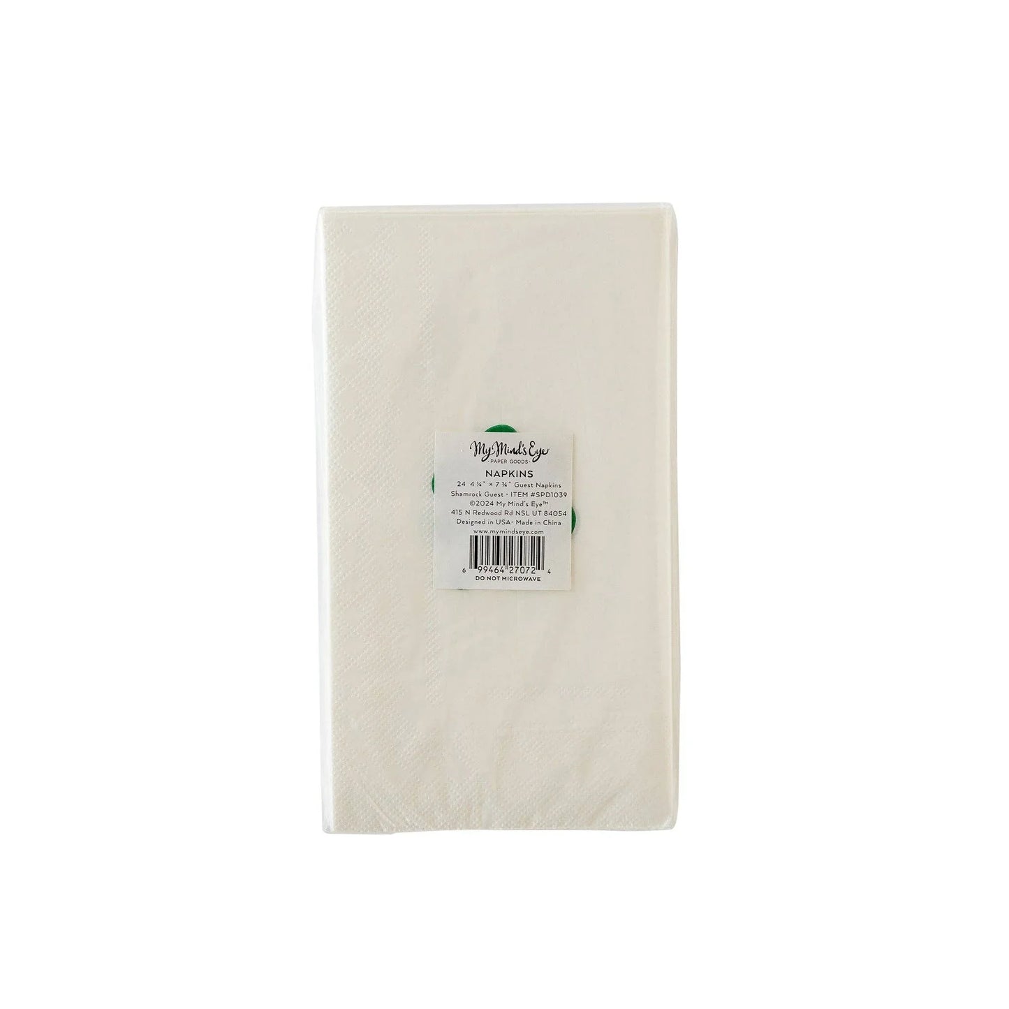 Shamrock Guest Napkin - Marcel’s Culinary Experience