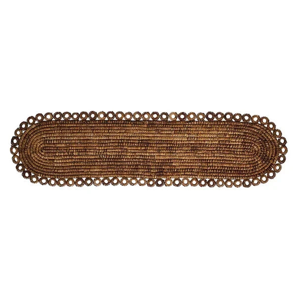 Juliska Rustic Ring 16" x 60" Table Runner - Natural - Marcel’s Culinary Experience