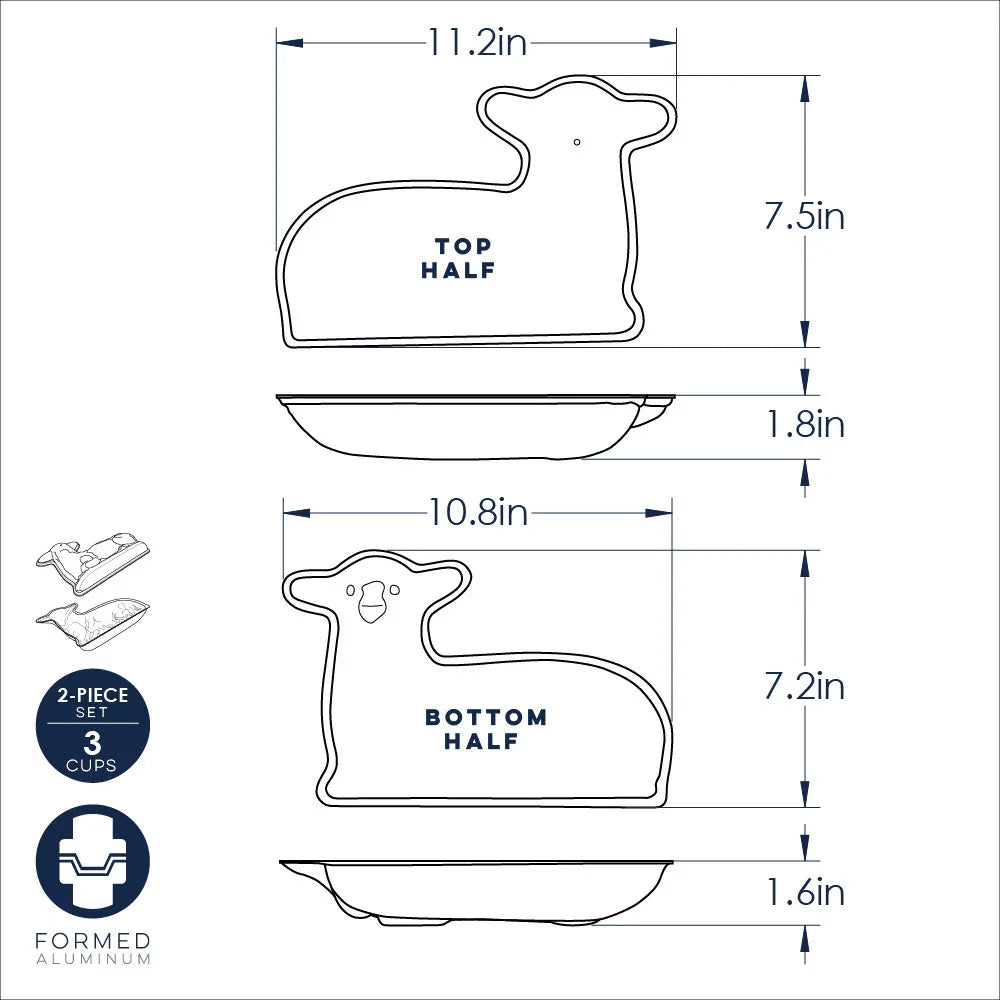 Nordic Ware 3D Spring Lamb Cake Pan - Marcel’s Culinary Experience