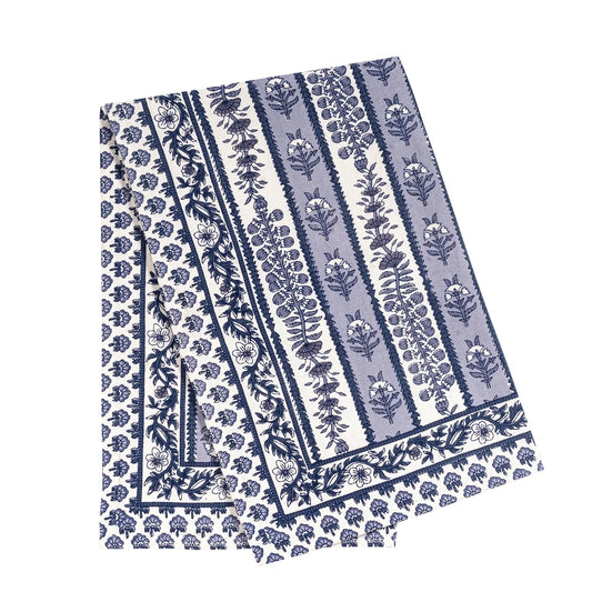 Couleur Nature Avignon Tea Towels Blue & Marine - Marcel’s Culinary Experience
