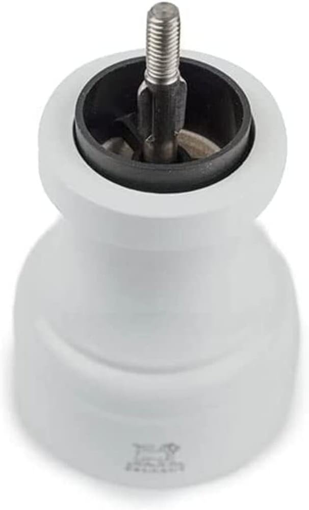 Peugeot Bistro Salt Mill Pearl Grey Gloss Painted Wood - 4"