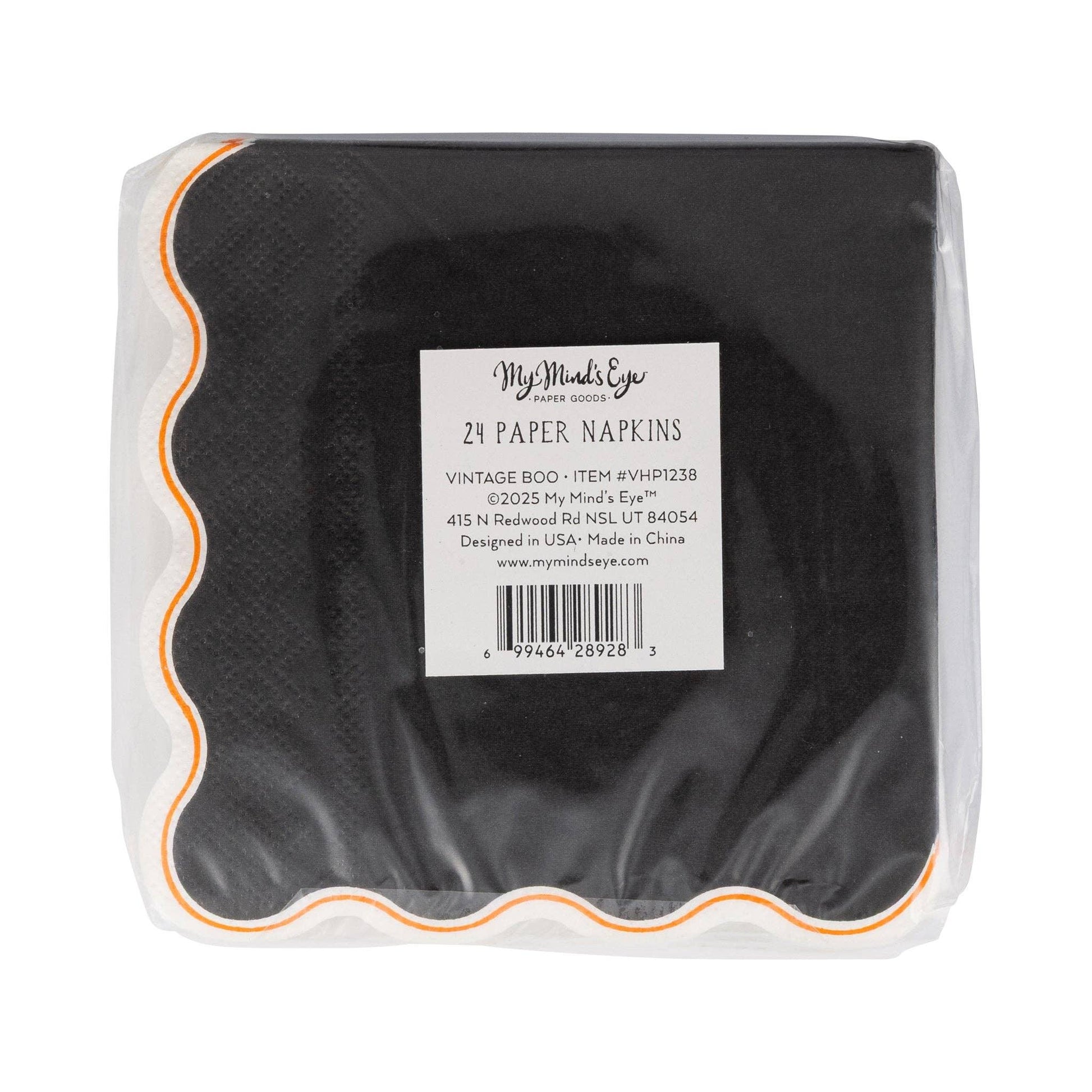 Vintage Boo Cocktail Napkin - Marcel’s Culinary Experience