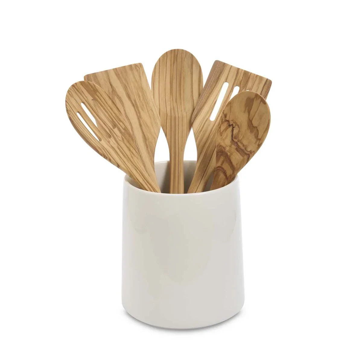 Italian Olivewood Slotted Spoon, 12" - Marcel’s Culinary Experience