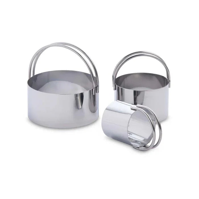 Baking Cookie/Biscuit Fondant Cutters, Set of 3 - Marcel’s Culinary Experience