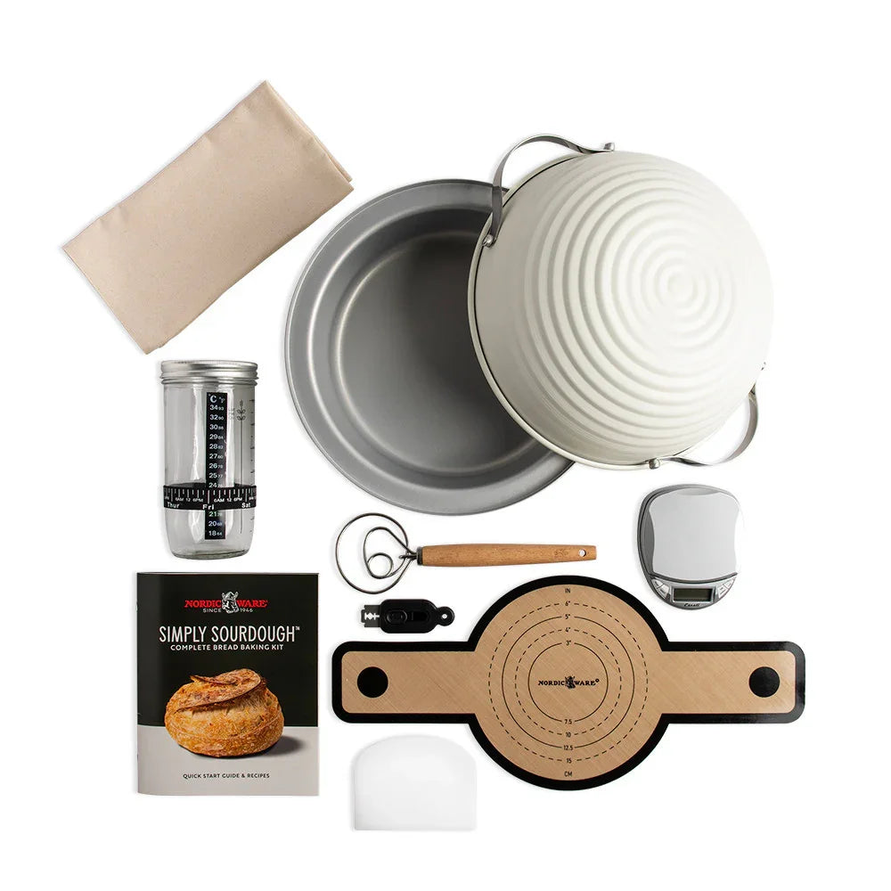 Nordicware Deluxe 10 Piece Simply Sourdough Bread Baking Kit