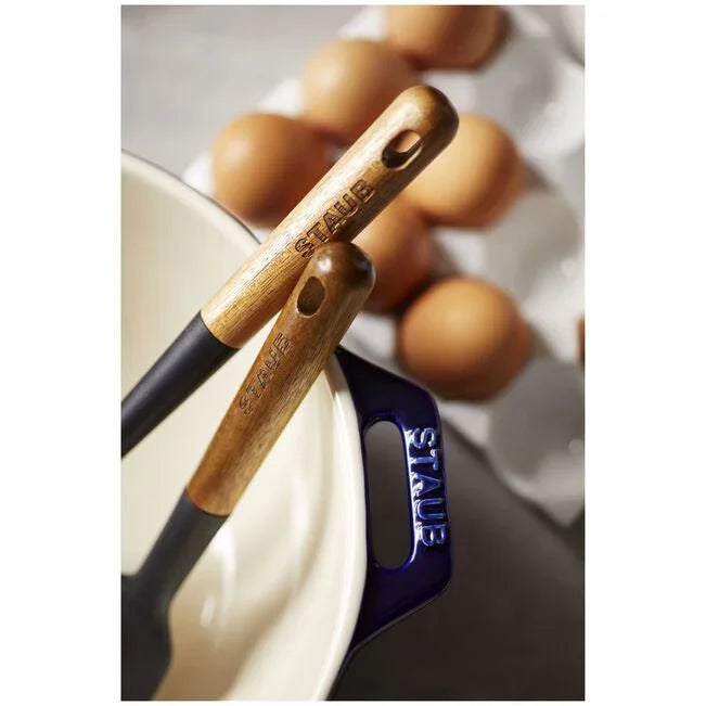 STAUB Silicone Pastry Brush with Acacia Wood Handle