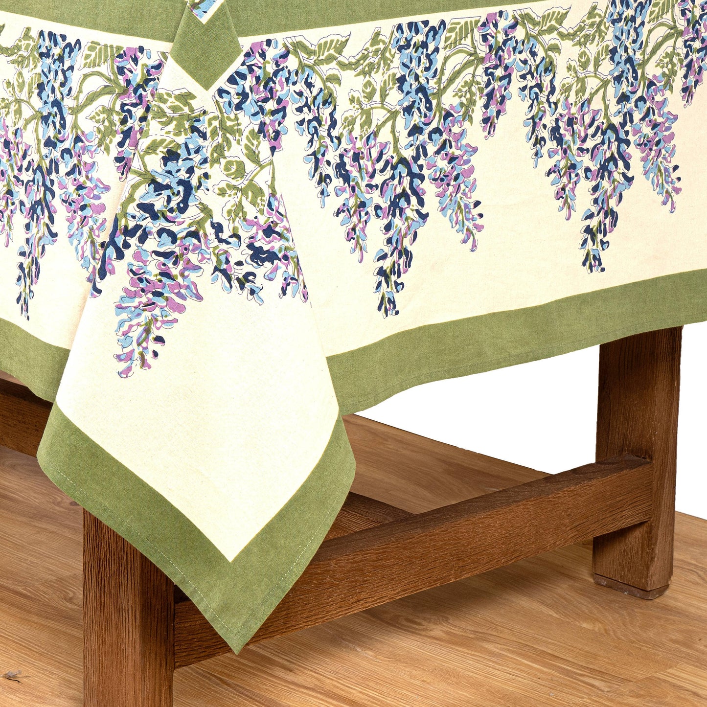 Wisteria Blue & Green | Tablecloths - Marcel’s Culinary Experience